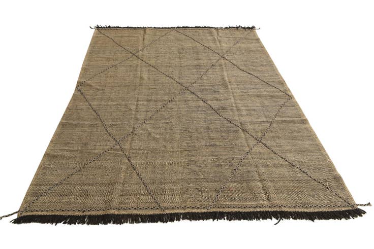 Detail image of 7' x 9' 4 Hand Knotted Moroccan Wool Rug
