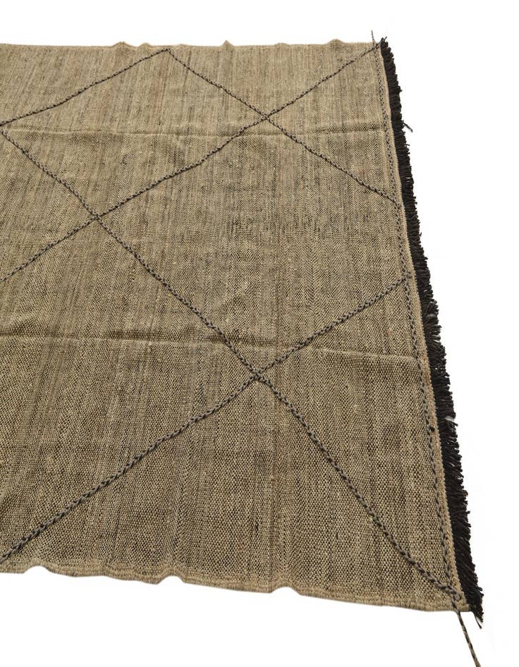 Detail image of 7' x 9' 4  Hand Knotted Moroccan Wool Rug