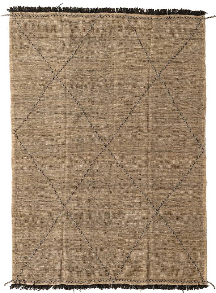 Detail image of 7' x 9' 4 Hand Knotted Moroccan Wool Rug