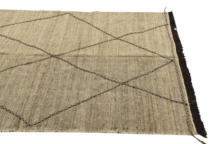 Detail image of 5' 4 x 7' 9 Hand Knotted Moroccan Wool Rug