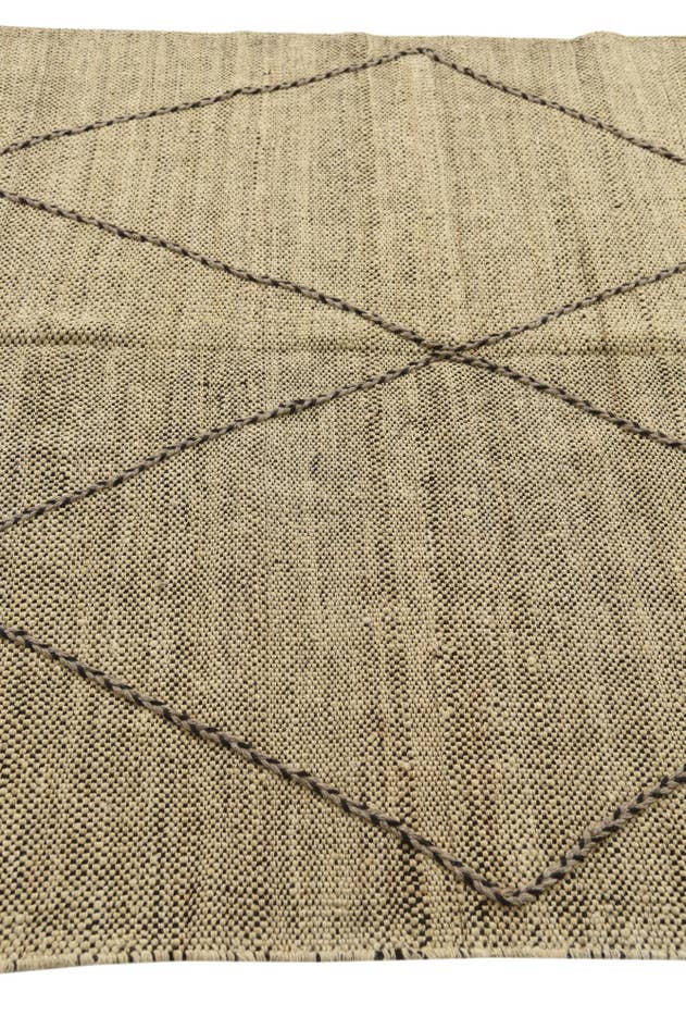 Detail image of 5' 4 x 7' 9 Hand Knotted Moroccan Wool Rug