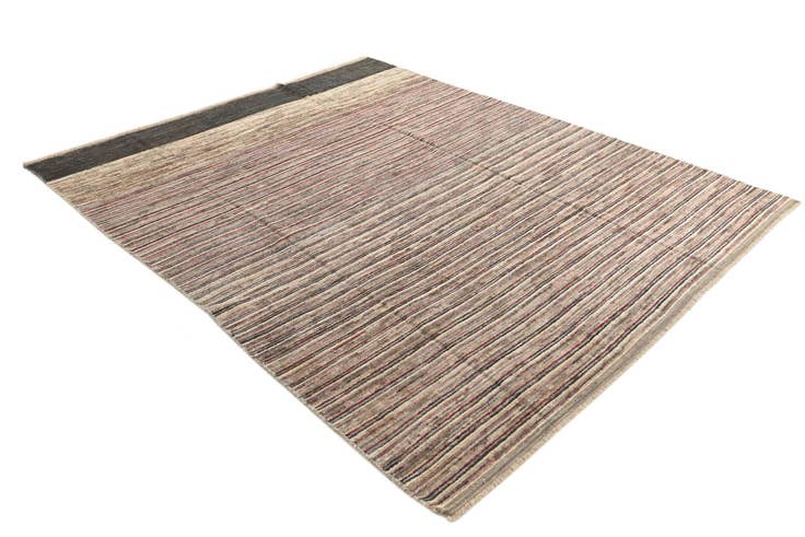 Detail image of 8' x 9' 10 Hand Knotted Moroccan Wool Rug