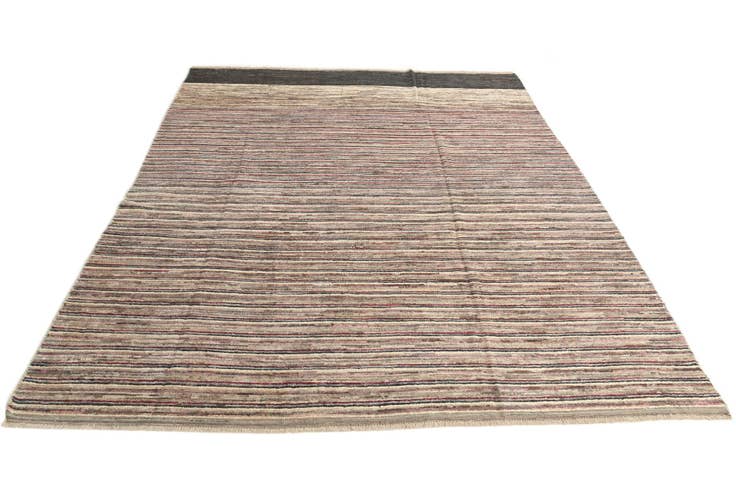 Detail image of 8' x 9' 10 Hand Knotted Moroccan Wool Rug