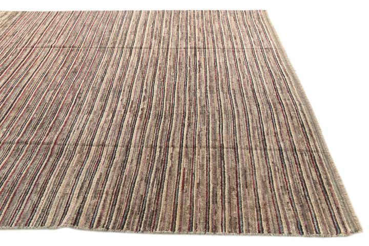8' x 9' 10 Hand Knotted Moroccan Wool Rug