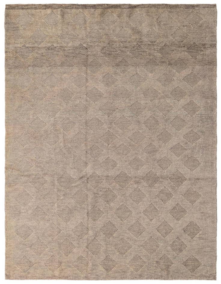 Detail image of 6' 1 x 8' Hand Knotted Moroccan Wool Rug