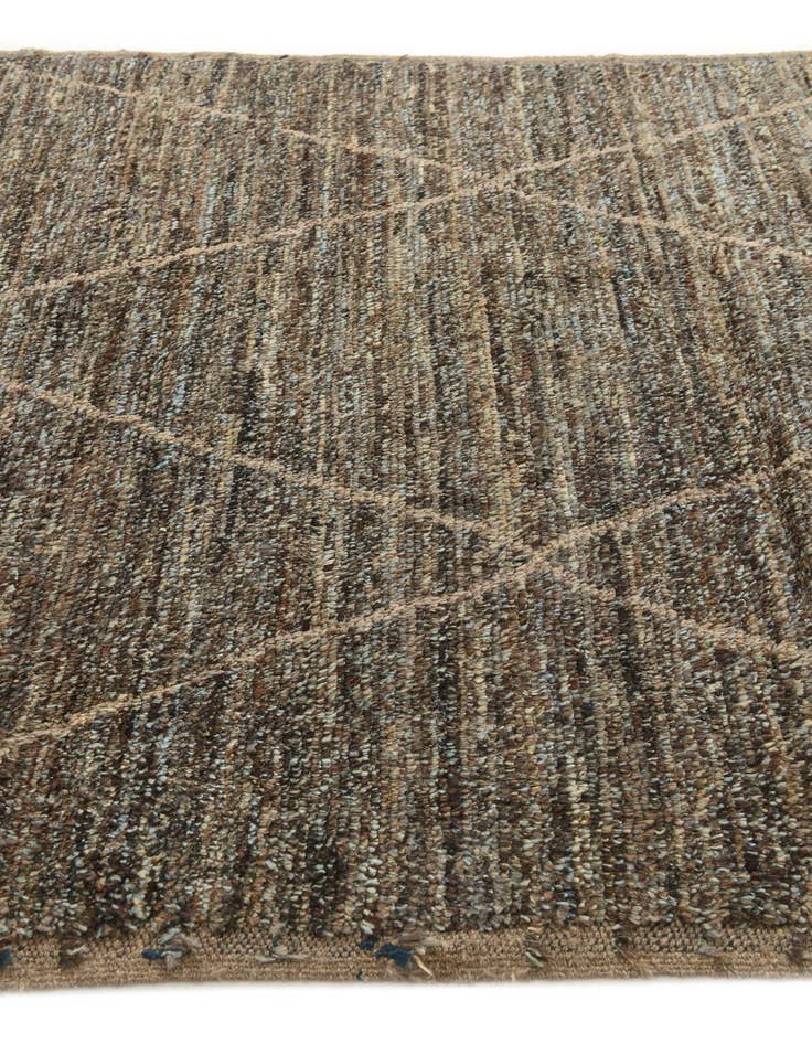 Detail image of 6' x 9' 1  Hand Knotted Moroccan Wool Rug