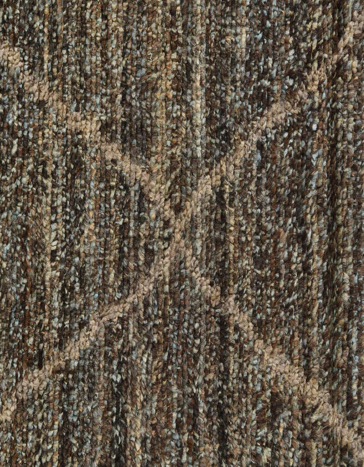 Detail image of 6' x 9' 1  Hand Knotted Moroccan Wool Rug
