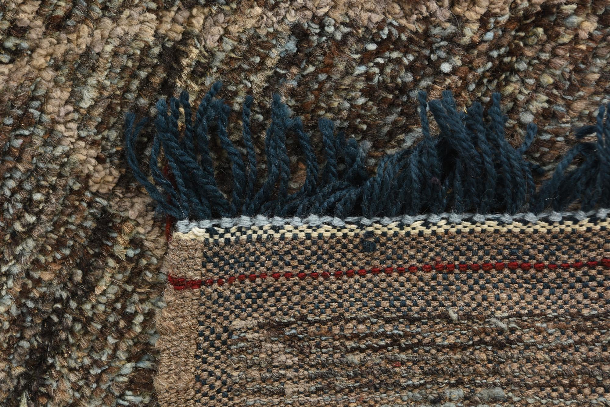 6' x 9' 1 Hand Knotted Moroccan Wool Rug