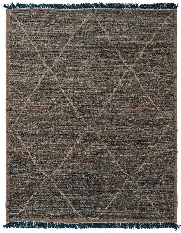 Detail image of 6' x 9' 1 Hand Knotted Moroccan Wool Rug