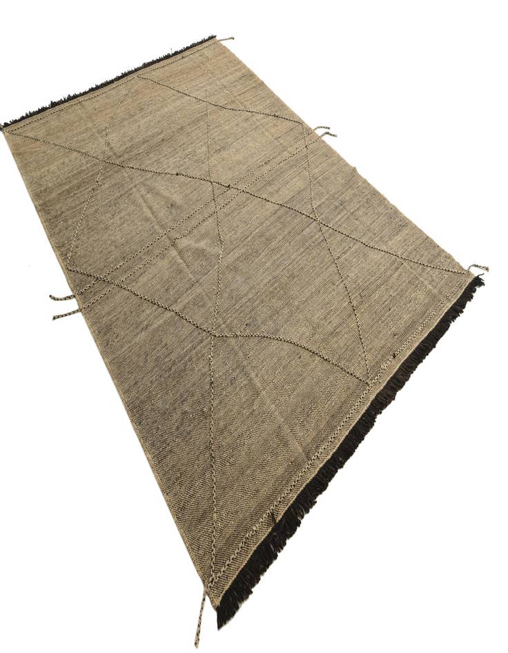 Detail image of 7' x 9' 8  Hand Knotted Moroccan Wool Rug