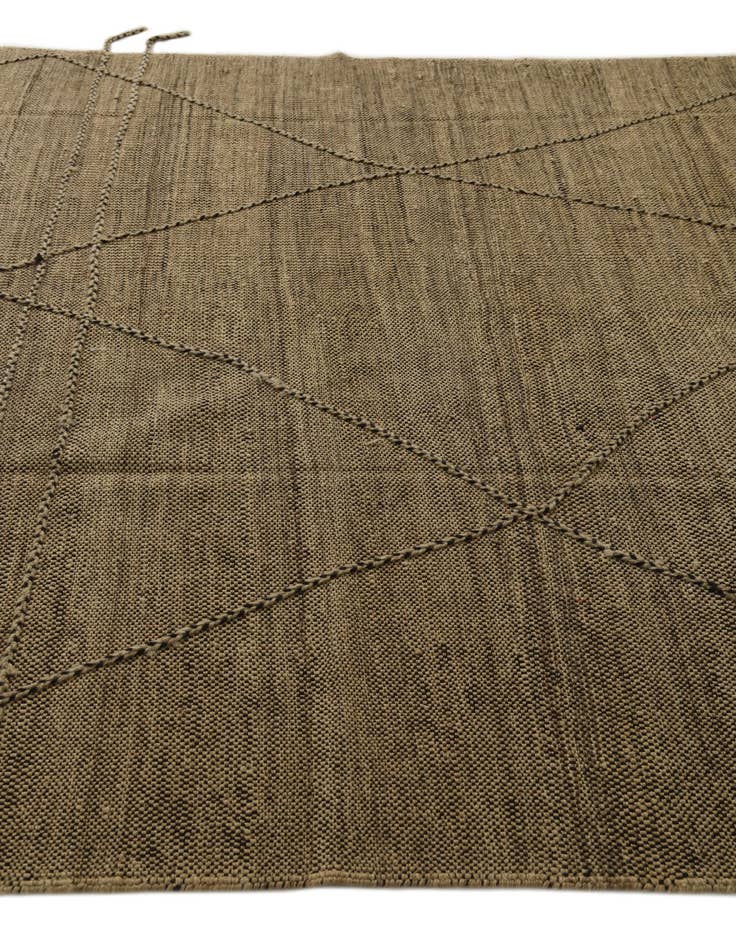 Detail image of 7' x 9' 8  Hand Knotted Moroccan Wool Rug