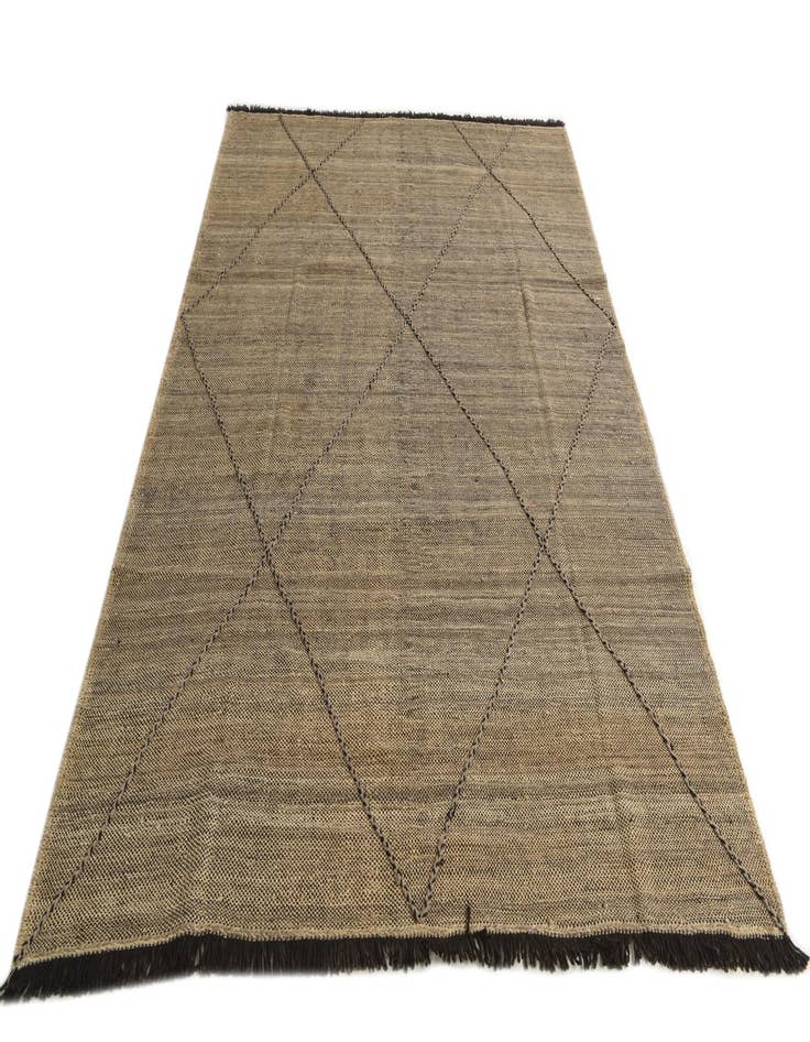 Detail image of 6' 10 x 9' 8  Hand Knotted Moroccan Wool Rug