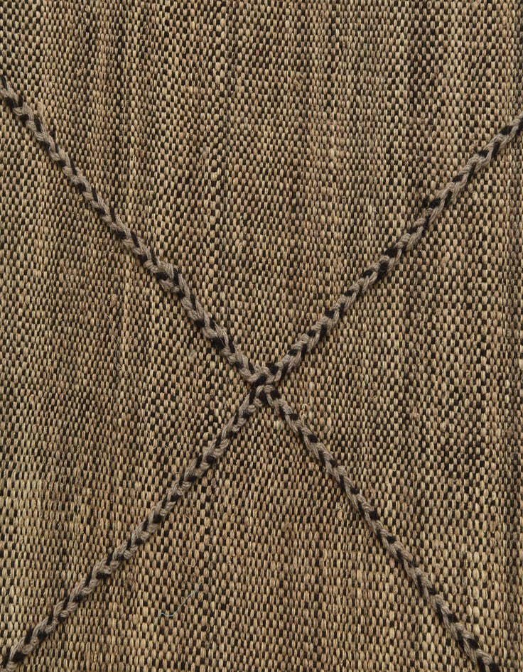 Detail image of 6' 10 x 9' 8  Hand Knotted Moroccan Wool Rug