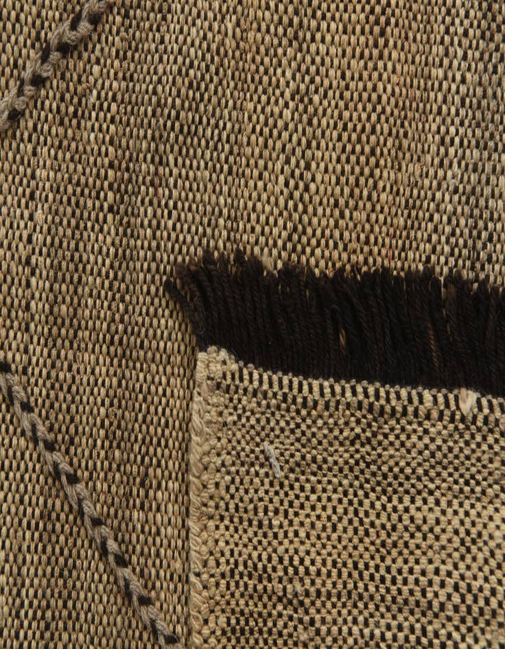 Detail image of 6' 10 x 9' 8  Hand Knotted Moroccan Wool Rug