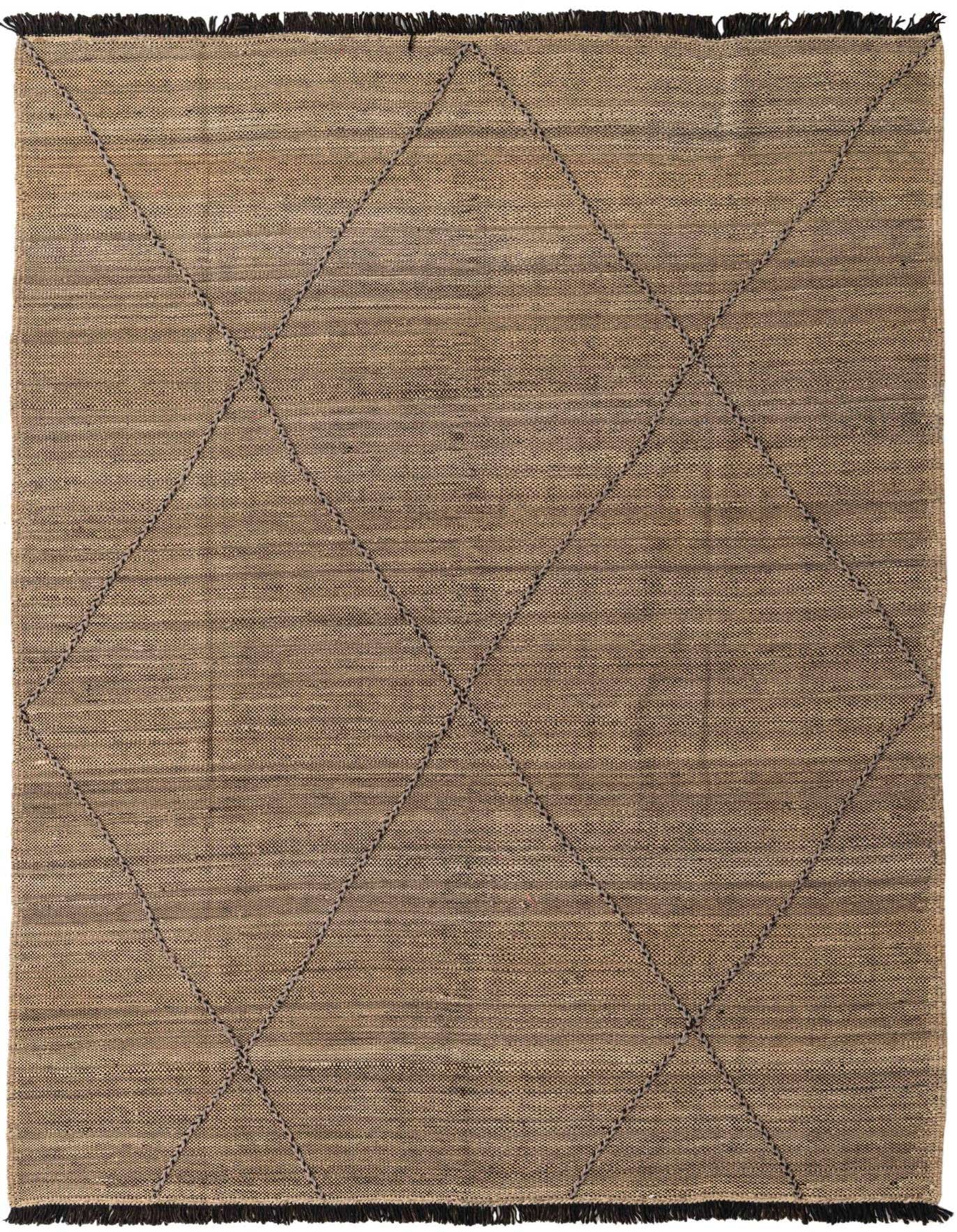 Primary image 6' 10 x 9' 8  Hand Knotted Moroccan Wool Rug