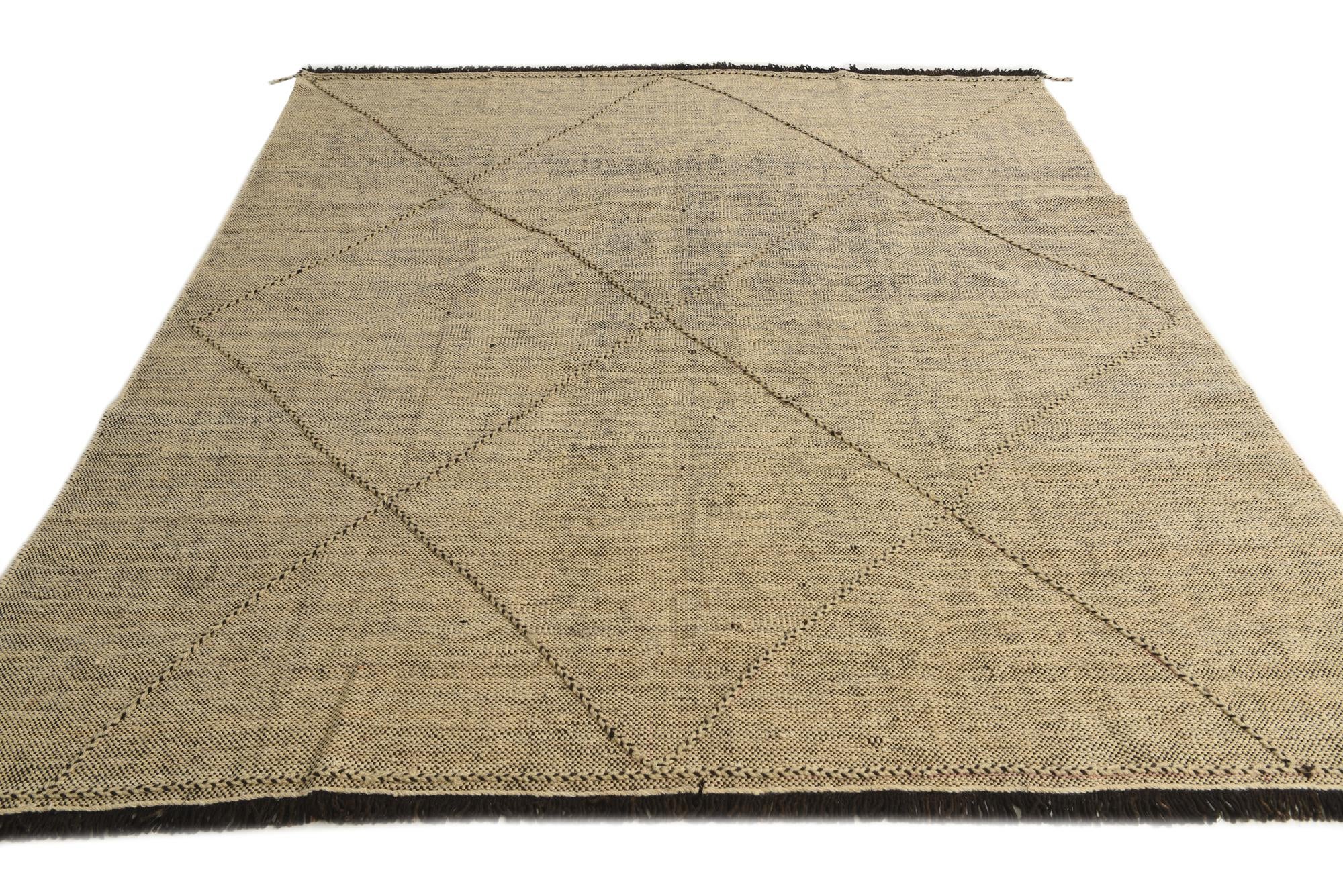 8' 5 x 9' 6 Hand Knotted Moroccan Wool Rug