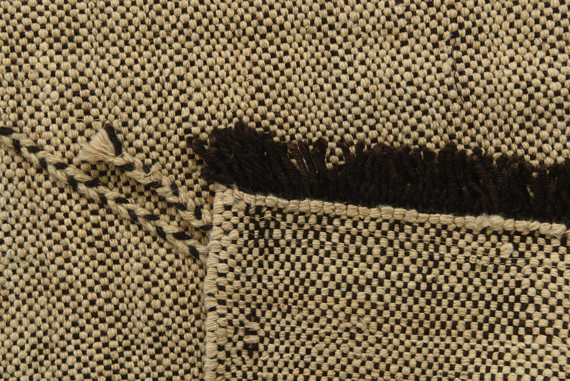 8' 5 x 9' 6 Hand Knotted Moroccan Wool Rug