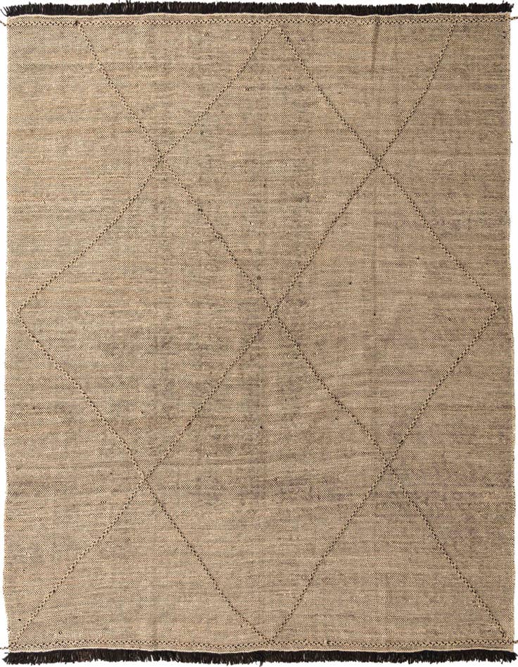 Detail image of 8' 5 x 9' 6 Hand Knotted Moroccan Wool Rug