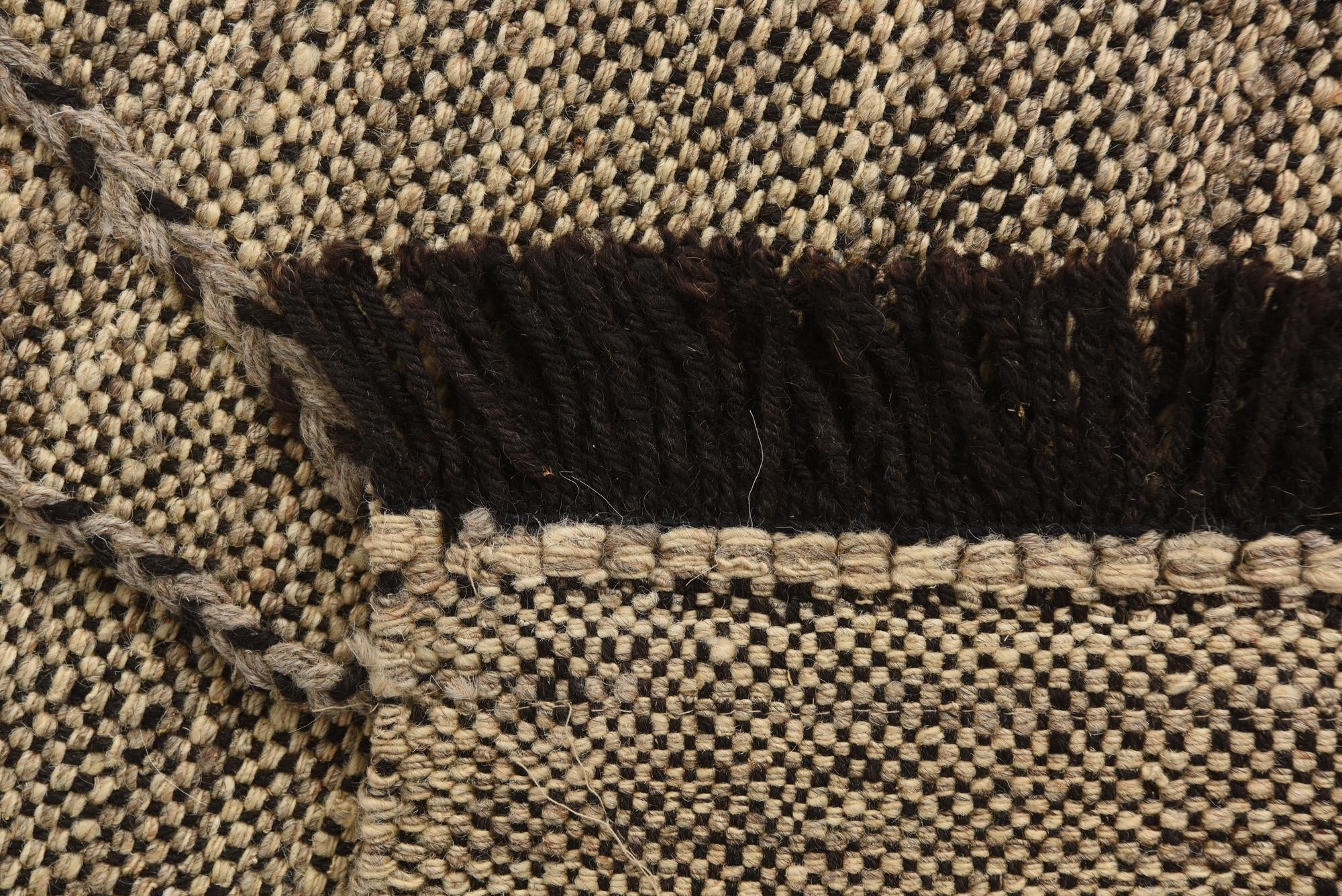 7' 2 x 9' 8 Hand Knotted Moroccan Wool Rug