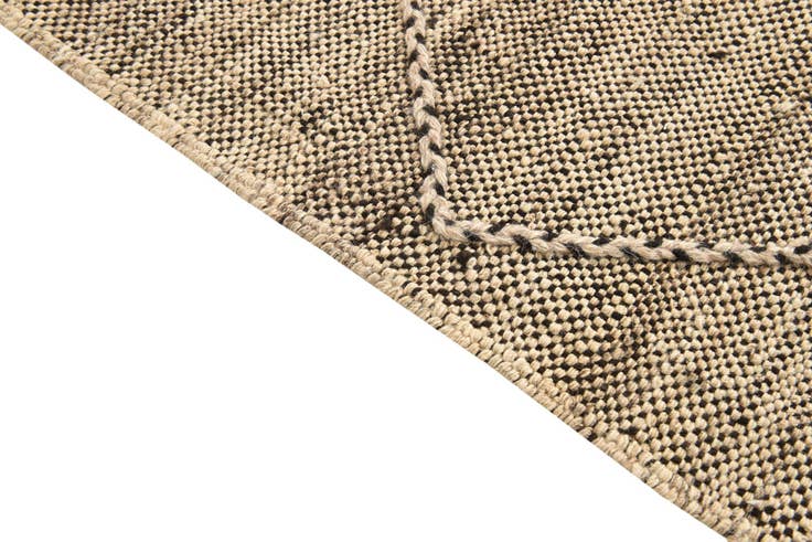 Detail image of 6' x 7' 7 Hand Knotted Moroccan Wool Rug