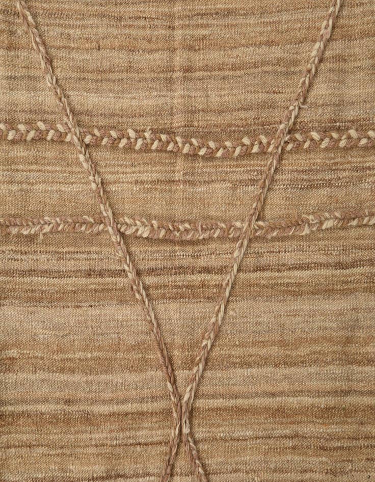 Detail image of 8' 10 x 11' 4  Hand Knotted Moroccan Wool Rug