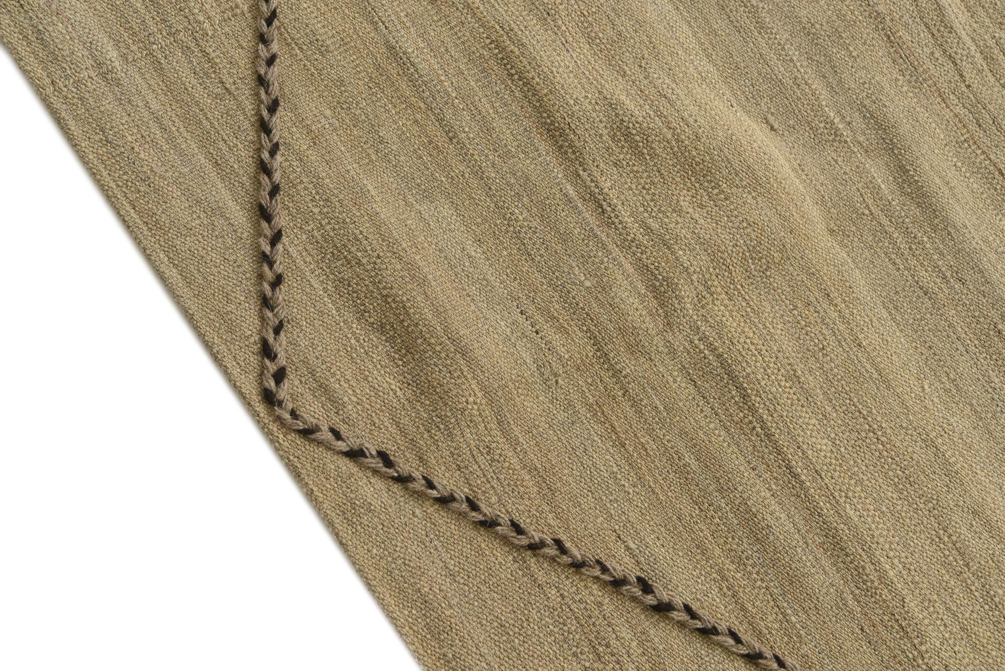 4' 6 x 6' 8 Hand Knotted Moroccan Wool Rug