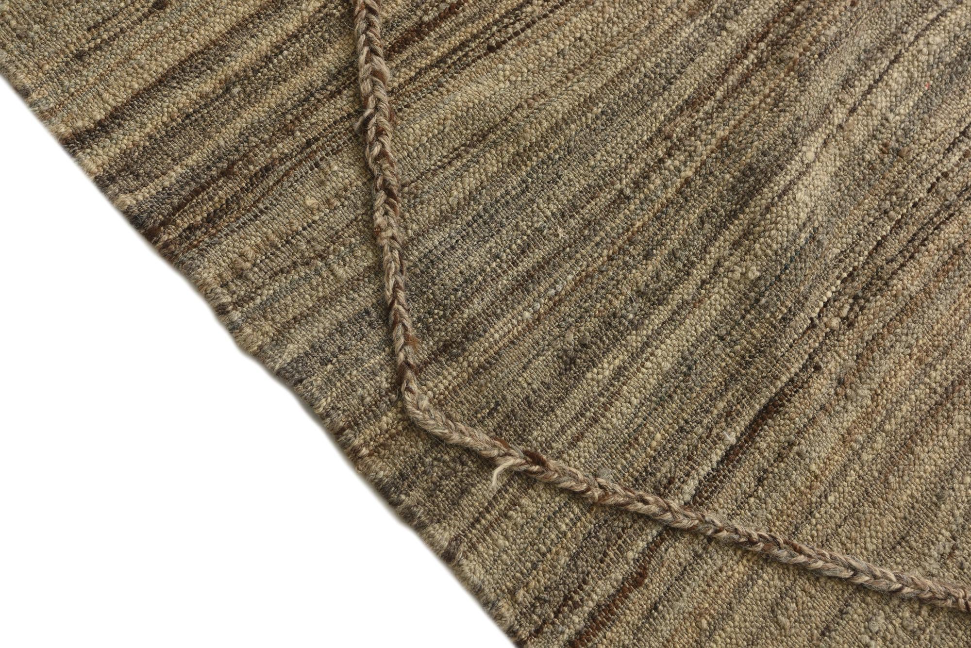 6' x 7' 8 Hand Knotted Moroccan Wool Rug