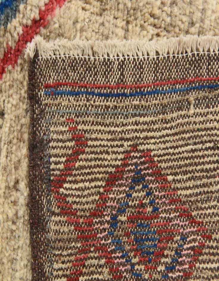 Detail image of 6' 4 x 9' 3  Hand Knotted Moroccan Wool Rug