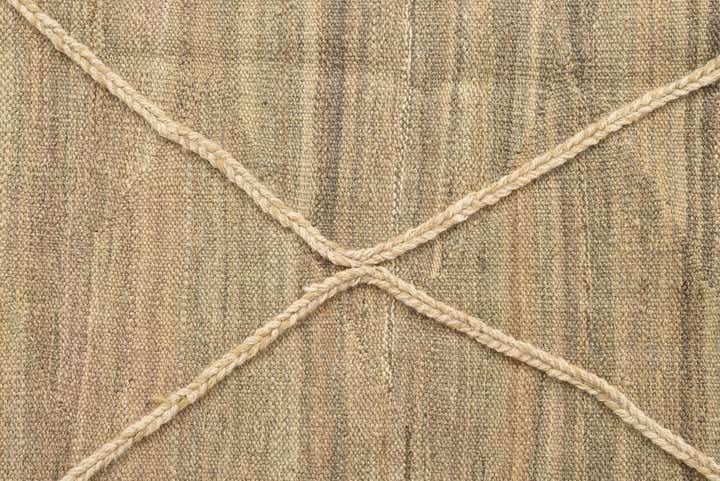 4' 5 x 6' Hand Knotted Moroccan Wool Rug
