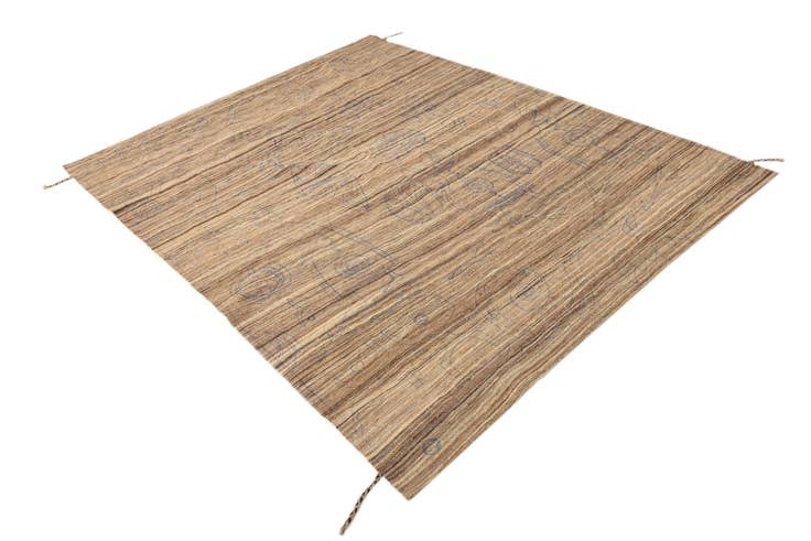 Detail image of 5' 10 x 7' 2 Hand Knotted Moroccan Wool Rug