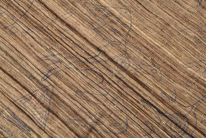 5' 10 x 7' 2 Hand Knotted Moroccan Wool Rug