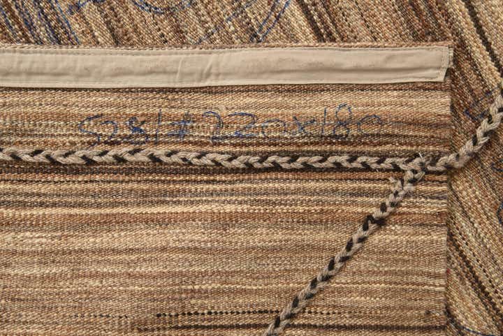 5' 10 x 7' 2 Hand Knotted Moroccan Wool Rug