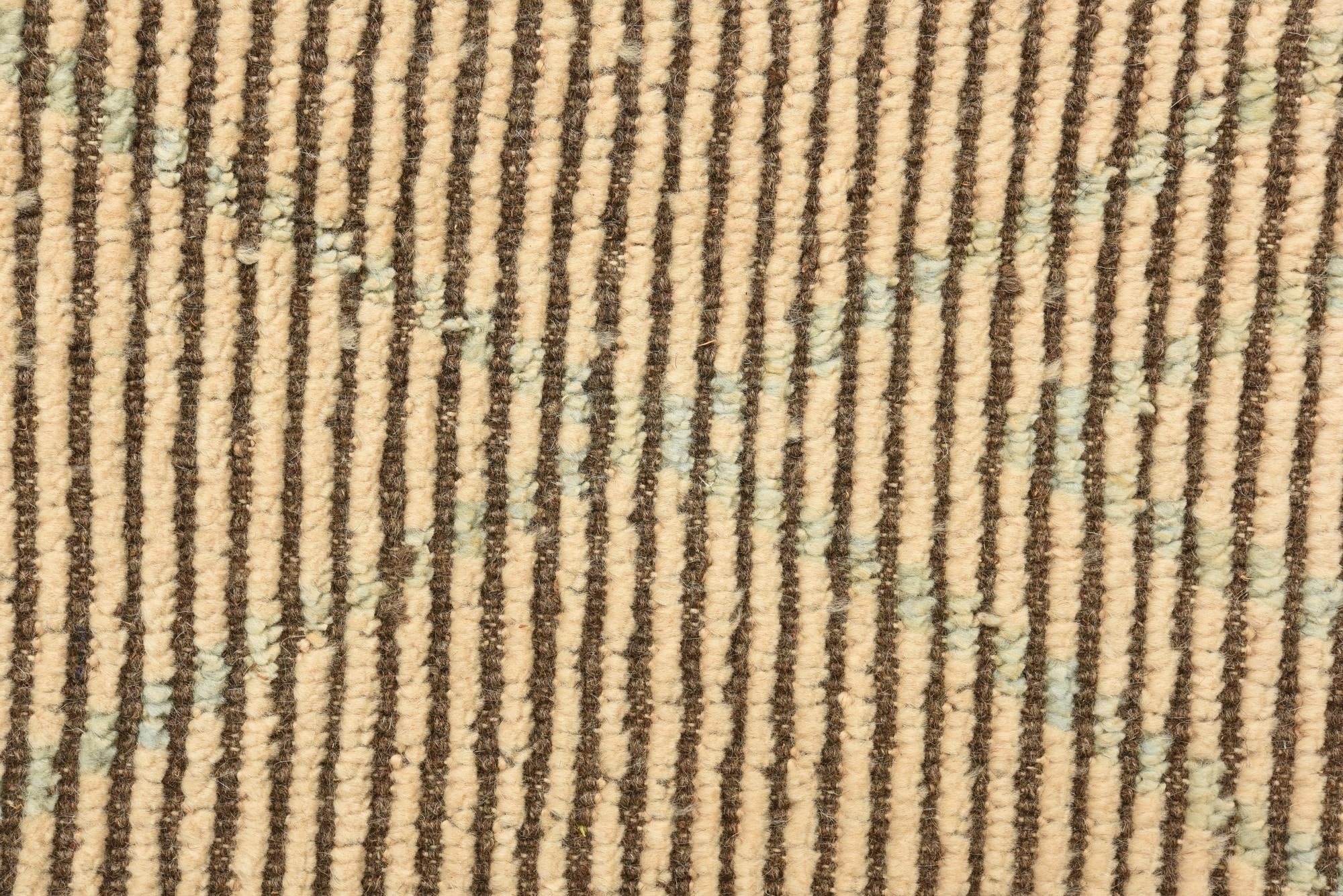 8' 5 x 10' 10 Hand Knotted Moroccan Wool Rug