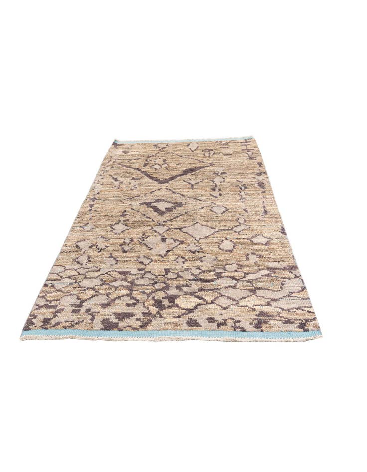 Detail image of 5' x 7' 5 Hand Knotted Moroccan Wool Rug
