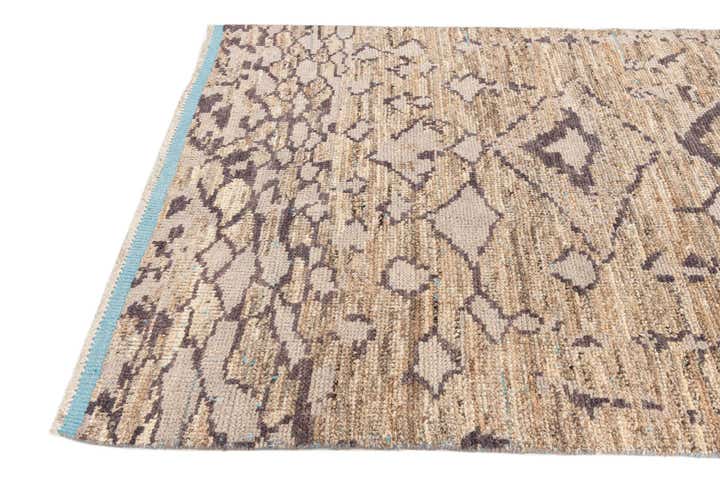 5' x 7' 5 Hand Knotted Moroccan Wool Rug