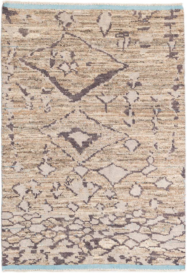 Detail image of 5' x 7' 5 Hand Knotted Moroccan Wool Rug