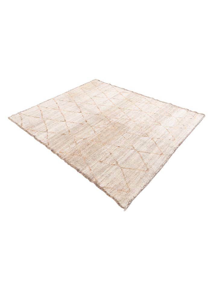 Detail image of 5' 6 x 6' 10 Hand Knotted Moroccan Wool Rug