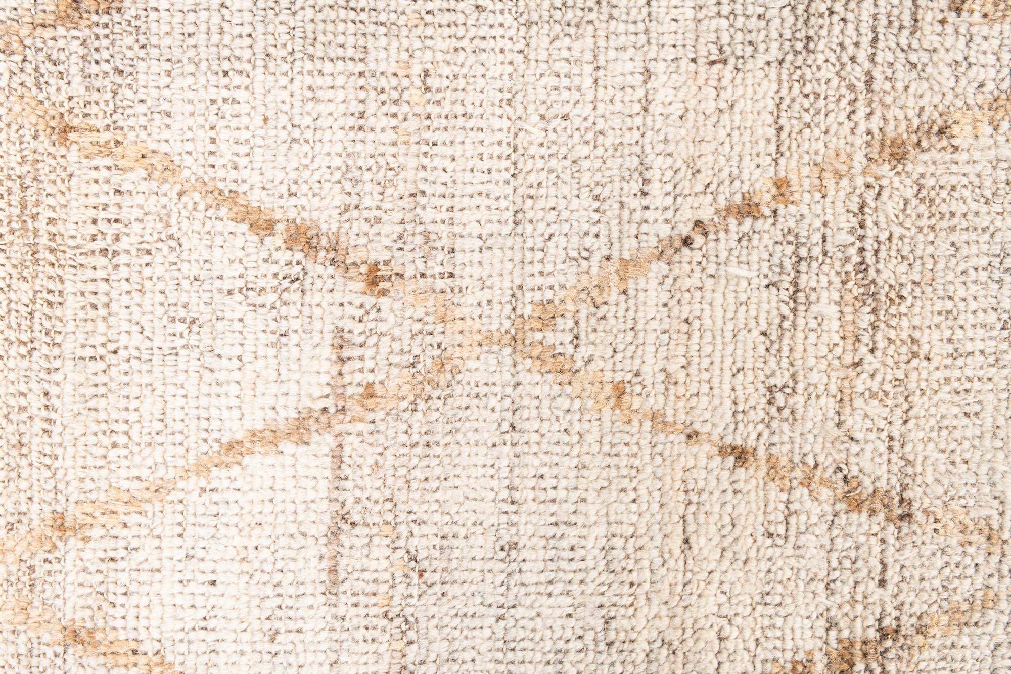 5' 6 x 6' 10 Hand Knotted Moroccan Wool Rug