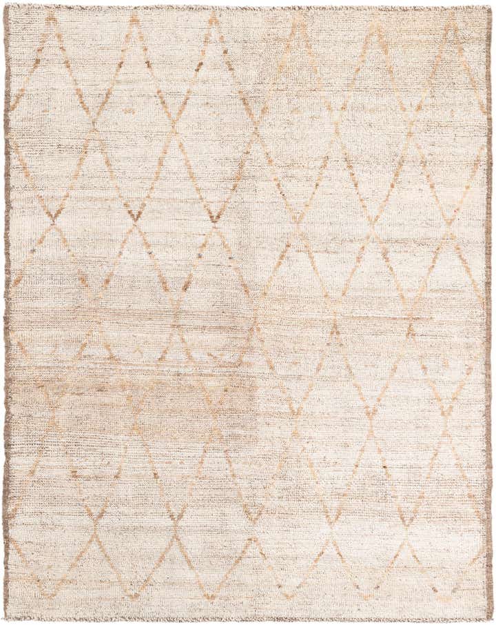 5' 6 x 6' 10 Hand Knotted Moroccan Wool Rug