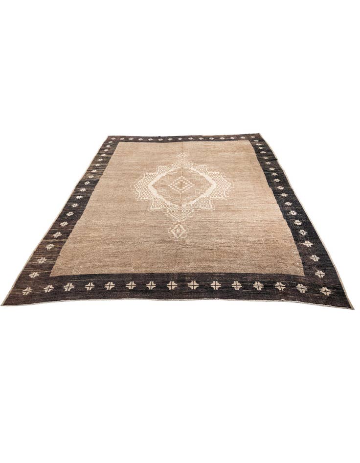 Detail image of 12' 8 x 15'  Hand Knotted Moroccan Wool Rug