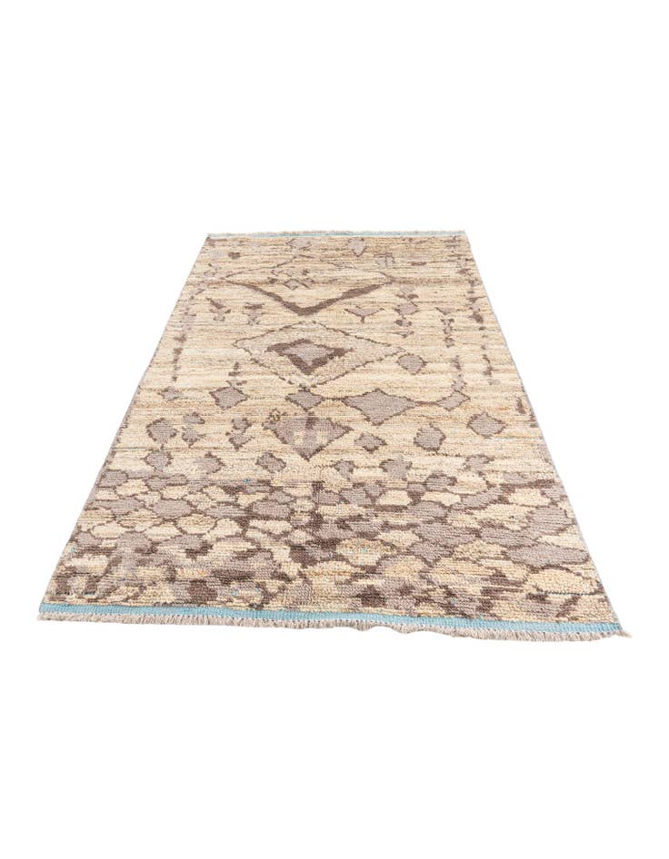 Detail image of 5' x 7' 1 Hand Knotted Moroccan Wool Rug