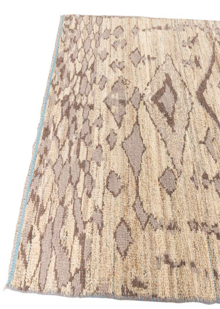 5' x 7' 1 Hand Knotted Moroccan Wool Rug