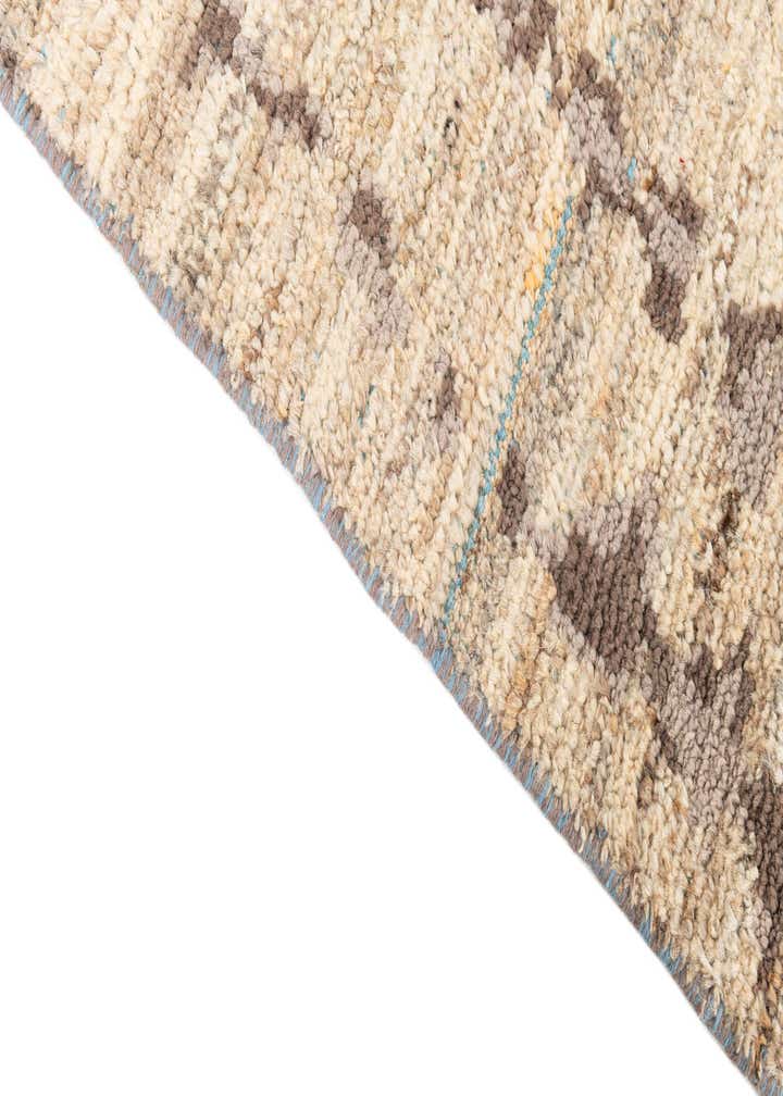 5' x 7' 1 Hand Knotted Moroccan Wool Rug