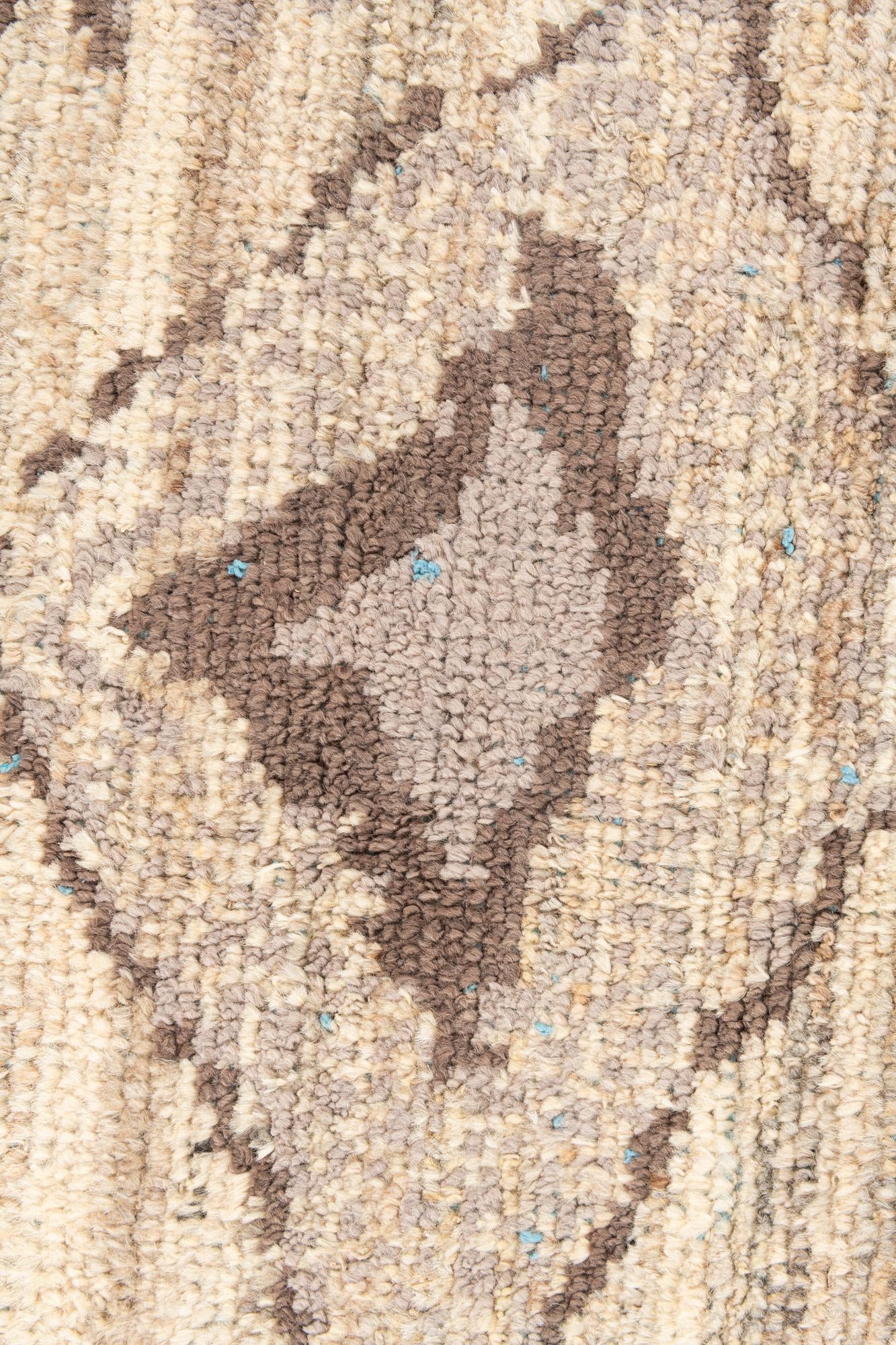 5' x 7' 1 Hand Knotted Moroccan Wool Rug