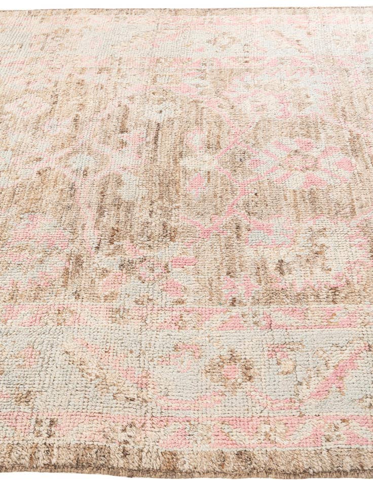 Detail image of 6' 3 x 9' 1  Hand Knotted Moroccan Wool Rug