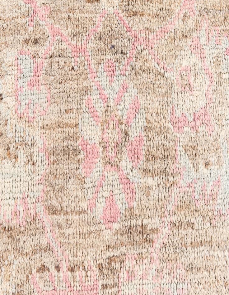 Detail image of 6' 3 x 9' 1  Hand Knotted Moroccan Wool Rug