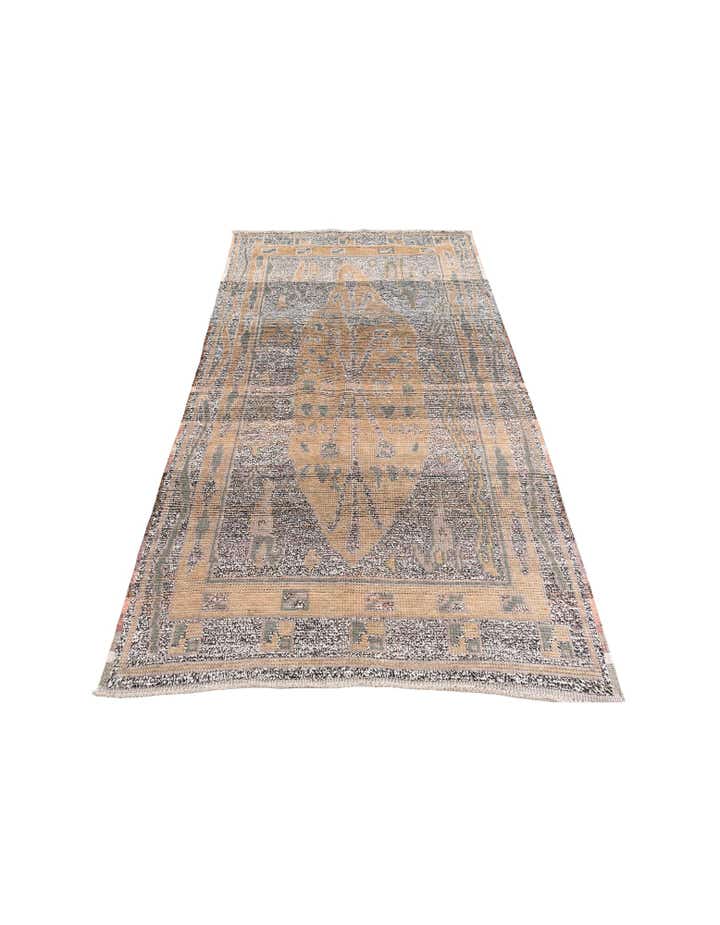 4' 10 x 8' 9 Hand Knotted Moroccan Wool Rug