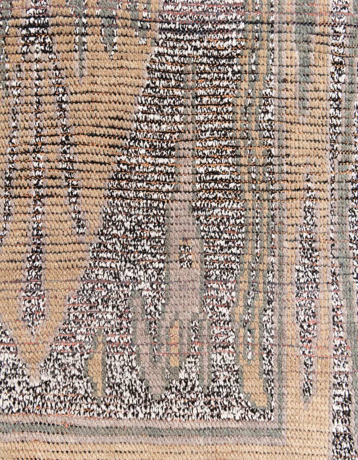 Detail image of 4' 10 x 8' 9  Hand Knotted Moroccan Wool Rug