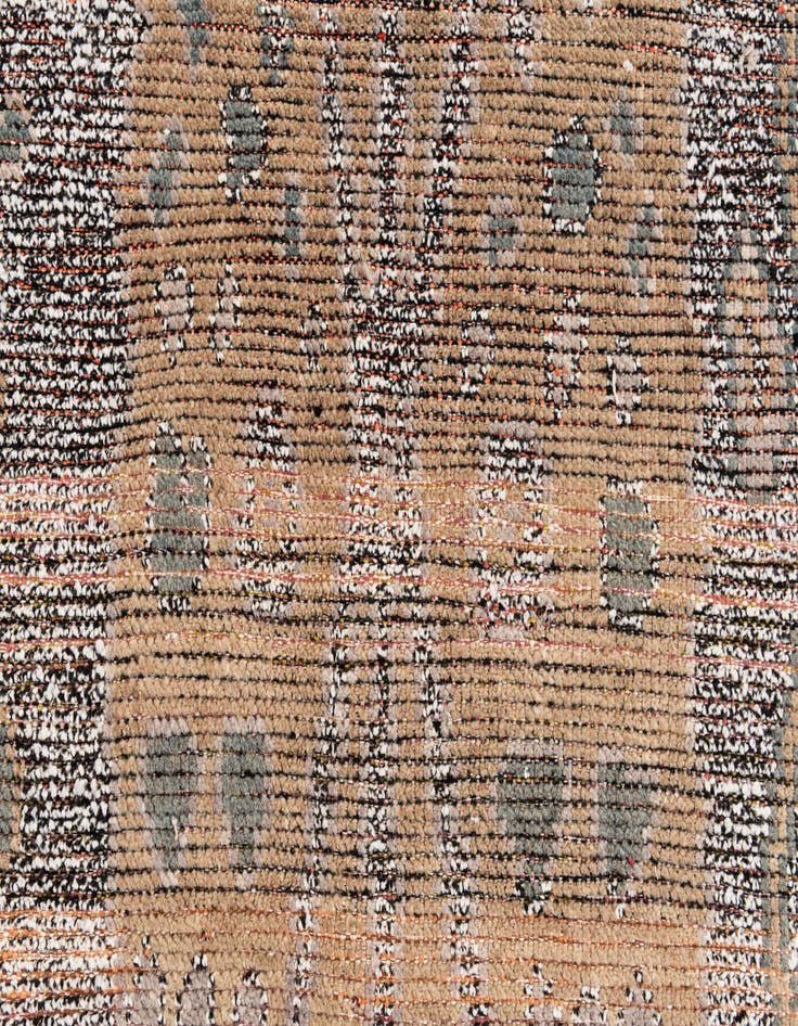 Detail image of 4' 10 x 8' 9  Hand Knotted Moroccan Wool Rug