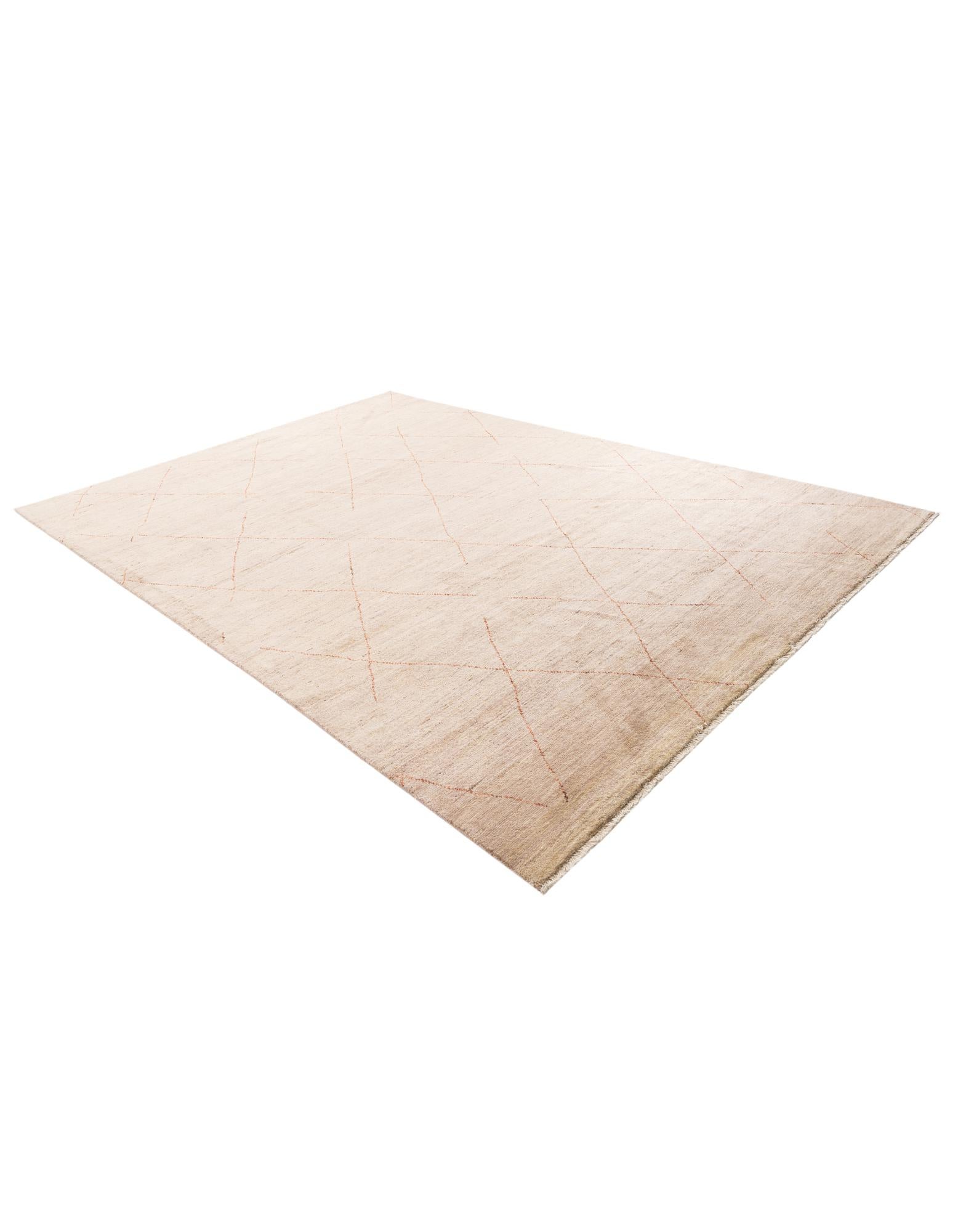 250cm x 350cm anudado a mano marroquí Alfombra Lana